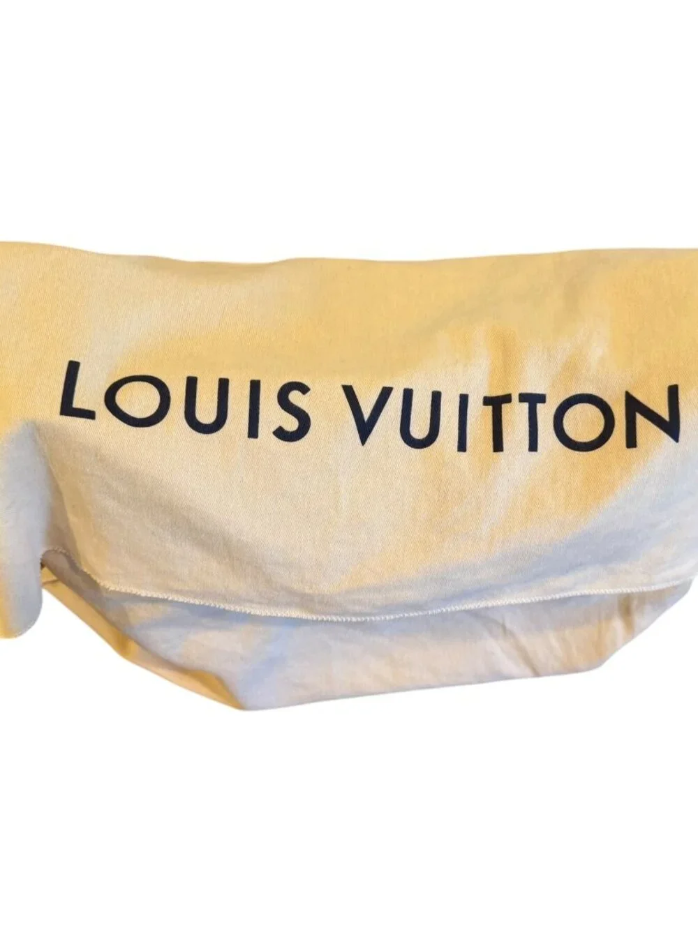 Authentic Louis Vuitton Neverfull MM Fold-Over Dust Bag / Storage Bag